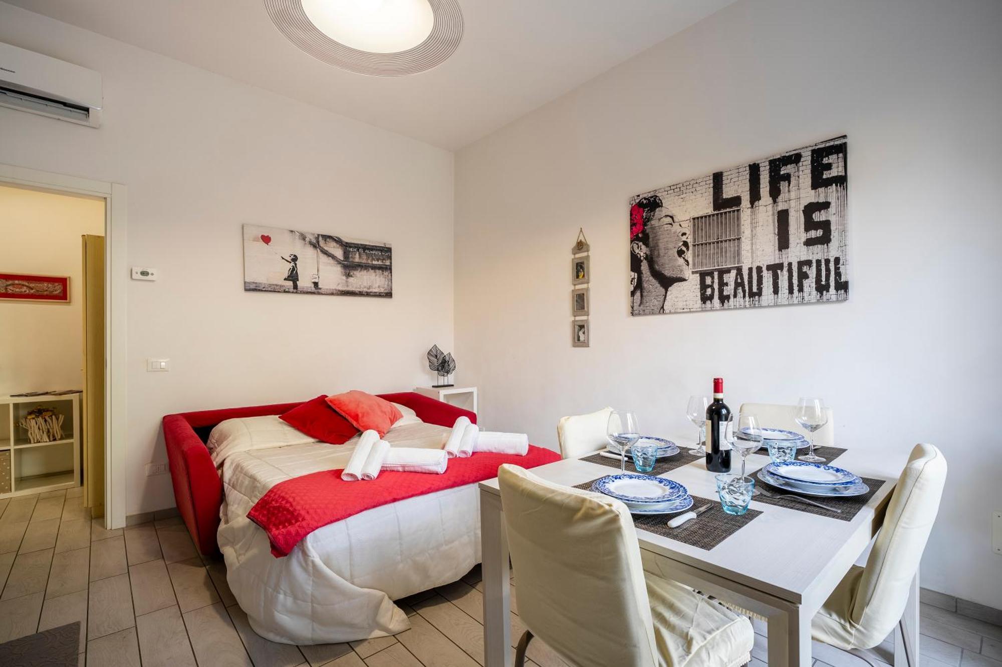 Airport A 15 Min Centro Storico Con Parcheggio Gratuito Apartment *